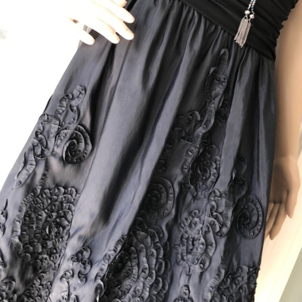 Jessica Howard black sleeveless cocktail dress - Picture 2 of 8